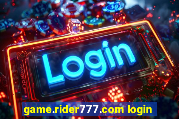 game.rider777.com login